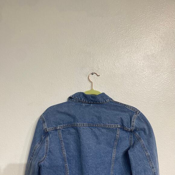 Hudson Blue Denim Jean Jacket Sz S - Picture 7 of 12